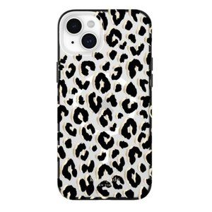 Kate Spade New York City Leopard Protective Case for iPhone 14 Plus MagSafe NWT